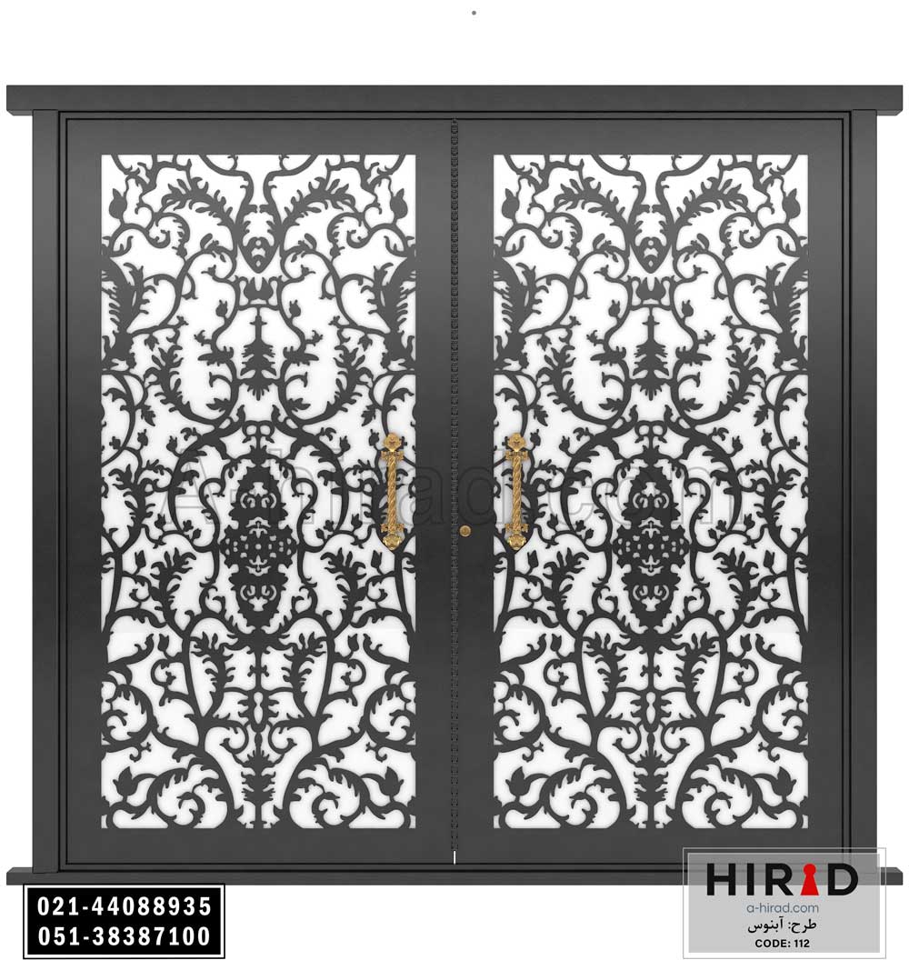 درب پارکینگ طرح آبنوس 20112